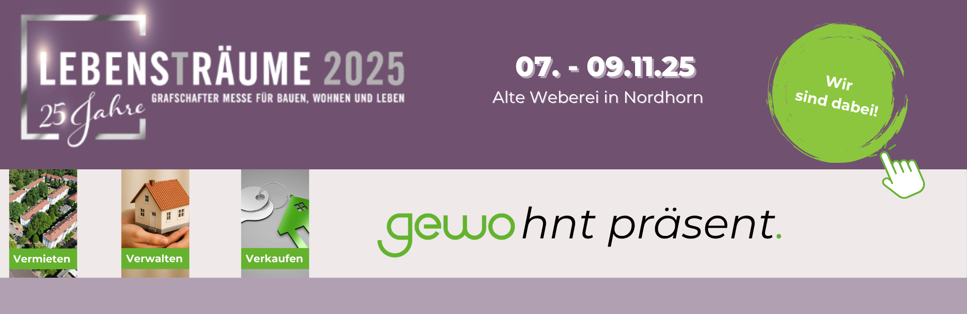 Messeteilnahme Lebensträume 2025